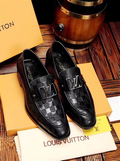 louis vuitton mens black dress shoes|louis vuitton shoes men price.